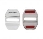 Cover Lock car door For Mercedes C Class 2008-2014 ( 4 Pieces) / Silver Color - Image 2