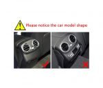 ⁦اطار لفتحات المكيف الخلفية لمرسيدس New C Class 2016-2019 ( 2 قطعة ) / لون كاربون⁩ - الصورة ⁦6⁩