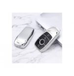 car key cover For Mercedes E Class 2020-2021 / Silver Color - Image 5