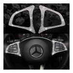 اطار ازرار التحكم بعجلة القيادة لمرسيدس  GLE 2016-2019 ( 2 قطعة )