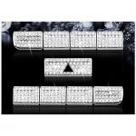 Air conditioner button cover For Mercedes A Class 2020 ( 9 Pieces )