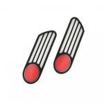 Decorative hobby 2 pieces for the car suitable for all types of cars - HD-700 - Black