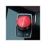 Cover Multimedia button For Mercedes C 2008-2014 / Red Color - Image 5