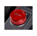Cover Multimedia button For Mercedes C 2008-2014 / Red Color - Image 2