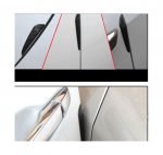 Cover Protection For mirror and Door For Mercedes GLA 2016-2019 ( 4 Pieces) / Black Color - Image 5