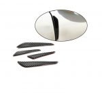 Cover Protection For mirror and Door For Mercedes GLA 2016-2019 ( 4 Pieces) / Black Color - Image 7