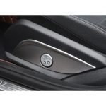 Cover for car seat adjustment button For Mercedes GLA 2016-2019 / Silver Color