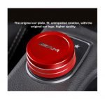 Cover Multimedia button For Mercedes C 2008-2014 / Red Color - Image 7