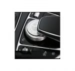 ⁦غطاء لزرار المالتي ميديا لمرسيدس   C Class 2016-2019  /  لون فضي⁩ - الصورة ⁦6⁩