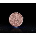 غطاء مفتاح درج لوحة القيادة لمرسيدس C 2008-2014 / لون روز جولد