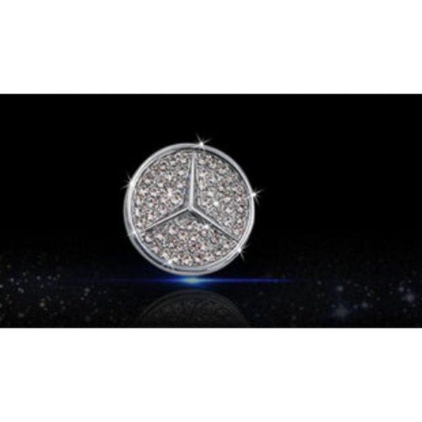 غطاء مفتاح درج لوحة القيادة لمرسيدس C 2008-2014 / لون فضي