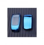 car key cover For Mercedes E Class 2020-2021 / Blue Color - Image 8