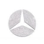 Accessory to decorate the rear Mercedes logo For Mercedes C Class 2008-2013 / Silver Color