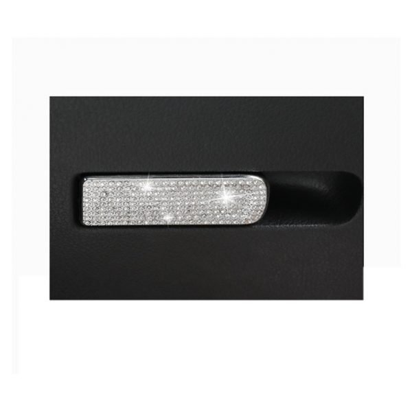 Dashboard drawer handle Cover For Mercedes A 2019-2020 / Silver Color