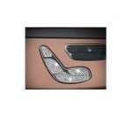 Cover car seat control buttons For Mercedes New E Class 2016-2019 ( 8 Pieces ) / Silver Color - Image 2