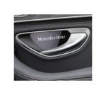 ⁦مجموعة غطاء مقبض باب السيارة من الداخل لمرسيدس  New C Class  2016-2019 ( 4 قطع )⁩ - الصورة ⁦4⁩