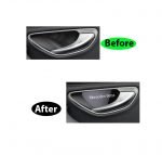 ⁦مجموعة غطاء مقبض باب السيارة من الداخل لمرسيدس  New C Class  2016-2019 ( 4 قطع )⁩ - الصورة ⁦5⁩