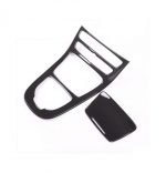 Center console cover For Mercedes E Class 2020 / Carbon Color ( 2 Pieces ) - Image 11
