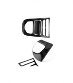 Center console cover For Mercedes E Class 2020 / Carbon Color ( 2 Pieces ) - Image 12