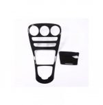 Center console cover For Mercedes C Class 2016-2019 / Black Color ( 2 Pieces )