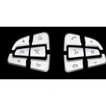Cover for the control buttons in the car wheel For Mercedes New C Class 2016-2019 ( 12 Pieces )