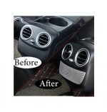 Accessory to decorate the rear console shape For Mercedes New E Class 2016-2019 - Image 4