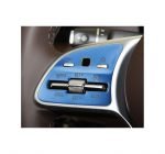 Cover for the control buttons in the car wheel For Mercedes  A Class 2020 /  Blue Color - Image 4