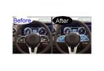 Cover for the control buttons in the car wheel For Mercedes  A Class 2020 /  Blue Color - Image 5