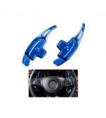 ⁦غطاء بدال شيفتات لعجلة القيادة لعربيات مرسيدس المزودة ببدال الشيفتات من موديل 2010 الي 2015 / لون ازرق⁩ - الصورة ⁦2⁩