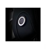 ⁦غطاء زر التحكم في مسند الرأس لمرسيدس   New C Class 2016-2019 ( 2 قطع ) / لون فضي⁩ - الصورة ⁦3⁩