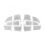 Cover for the control buttons in the car wheel For Mercedes GLA 2016-2019 ( 12 Pieces )