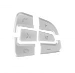 Cover for the control buttons in the car wheel For Mercedes GLA 2016-2019 ( 12 Pieces ) - Image 4