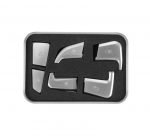 Cover for the control buttons in the car wheel For Mercedes GLA 2016-2019 ( 12 Pieces ) - Image 5