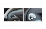 Air Conditioner Frame For Mercedes New E Class 2016-2019 ( 2 Pieces )  / Silver Color - Image 3