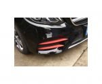 Front bumper accessories For Mercedes New E Class 2016-2019 / Red Color - Image 3