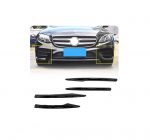 Front bumper accessories For Mercedes New E Class 2016-2019 / Black Color - Image 5