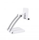Desktop Foldable Stand For Mobile and Tablet - Q009 - White - Image 3