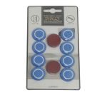 طقم صدادات حماية باب السيارة 8 قطع مضادة للصدمات والخدوش يناسب كل انواع السيارات – 6120  – لون ازرق