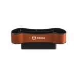 ⁦منظم جانبي لمقعد السيارة من قطعتين وحامل أكواب متعدد الوظائف مناسب لسيارات مازدا - CSB - بني⁩ - الصورة ⁦4⁩