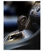 Fabric car steering wheel case - CG100 - Black - Image 2
