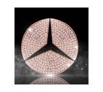 Accessory to decorate the rear Mercedes logo For Mercedes E Class 2016-2018  / Rose Gold Color