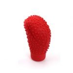 جراب لعصا الفتيس للسيارة من السيلكون - CR-100 - احمر