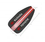 ⁦حاجب مطر لمراة الرؤية الجانبية للسيارة من قطعتين - لرؤية جيدة اثناء الأمطار - RW10 - مناسب لسيارت تويوتا⁩ - الصورة ⁦5⁩