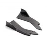 Rear Bumper lip wiper 2 Piece - SP-03 - Carbon