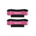 ⁦منظم جانبي لمقعد السيارة من قطعتين وحامل أكواب متعدد الوظائف مناسب لسيارات أودي - CSB - زهري⁩ - الصورة ⁦7⁩