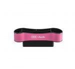 ⁦منظم جانبي لمقعد السيارة من قطعتين وحامل أكواب متعدد الوظائف مناسب لسيارات أودي - CSB - زهري⁩ - الصورة ⁦3⁩