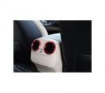 Outer frame for air conditioning vents For Mercedes New C Class 2016-2019 / Red Color ( 7 Pieces ) - Image 6