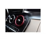 Outer frame for air conditioning vents For Mercedes New C Class 2016-2019 / Red Color ( 7 Pieces ) - Image 2