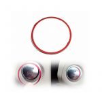 غطاء ازرار تشغيل المحرك لمرسيدس New C Class 2016-2019  / لون احمر