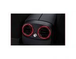 Outer frame for air conditioning vents For Mercedes New C Class 2016-2019 / Red Color ( 7 Pieces ) - Image 4